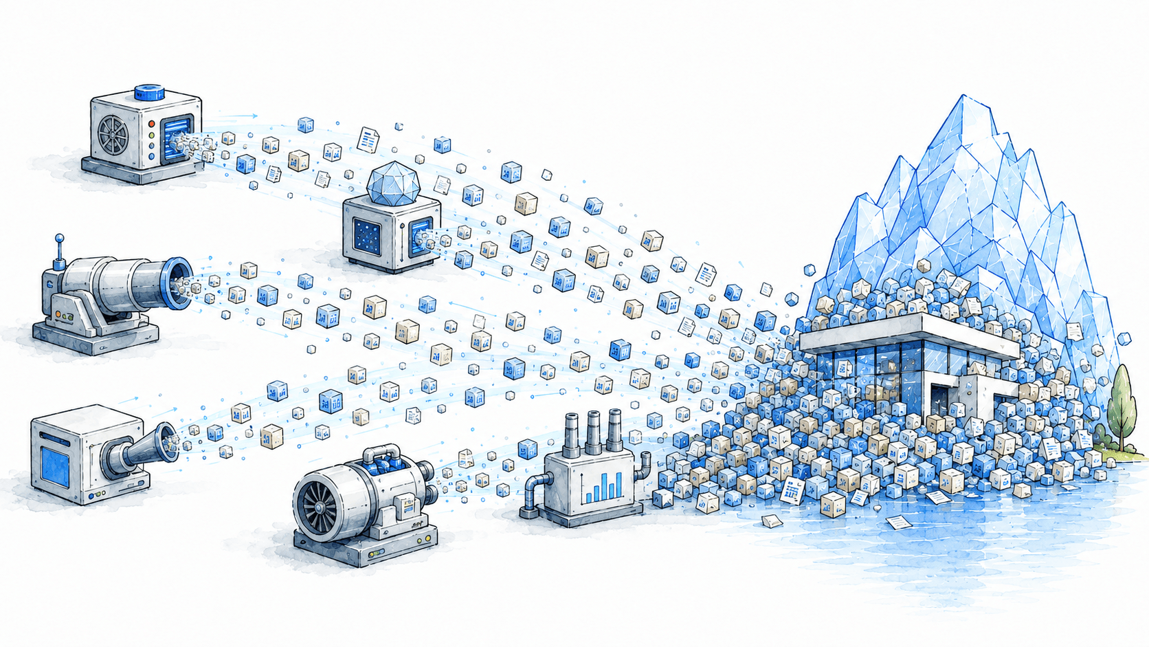 Multi-engine file ingestion chaos — small files piling into an Iceberg lakehouse