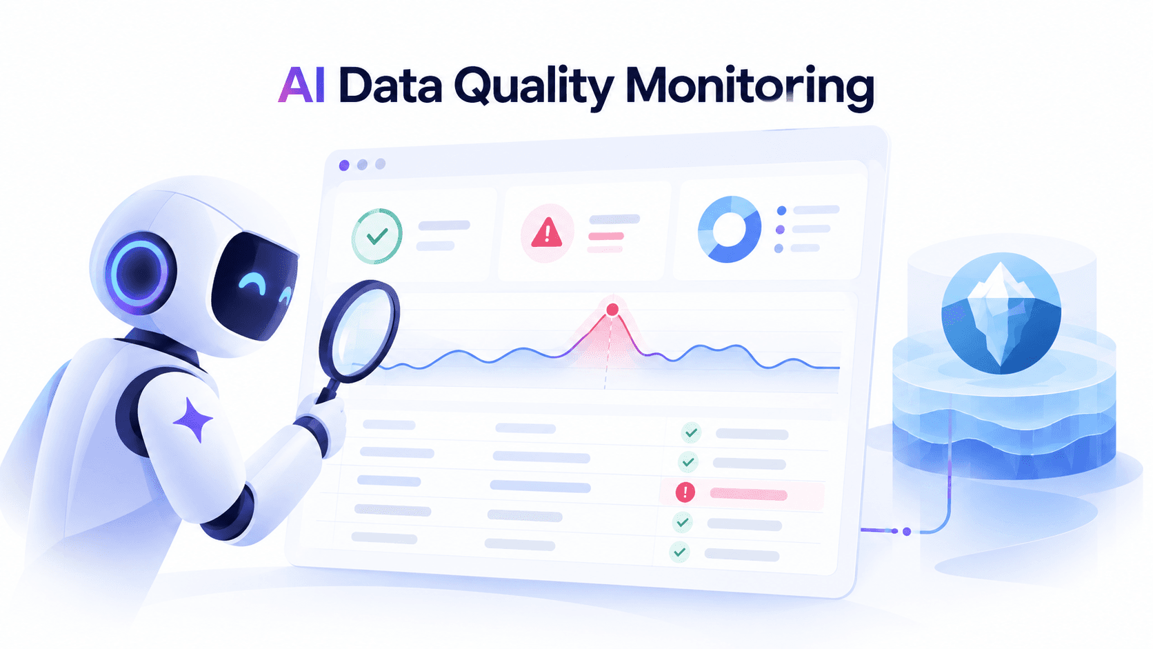 AI Agents for Data Quality Monitoring and Anomaly Detection on Apache Iceberg