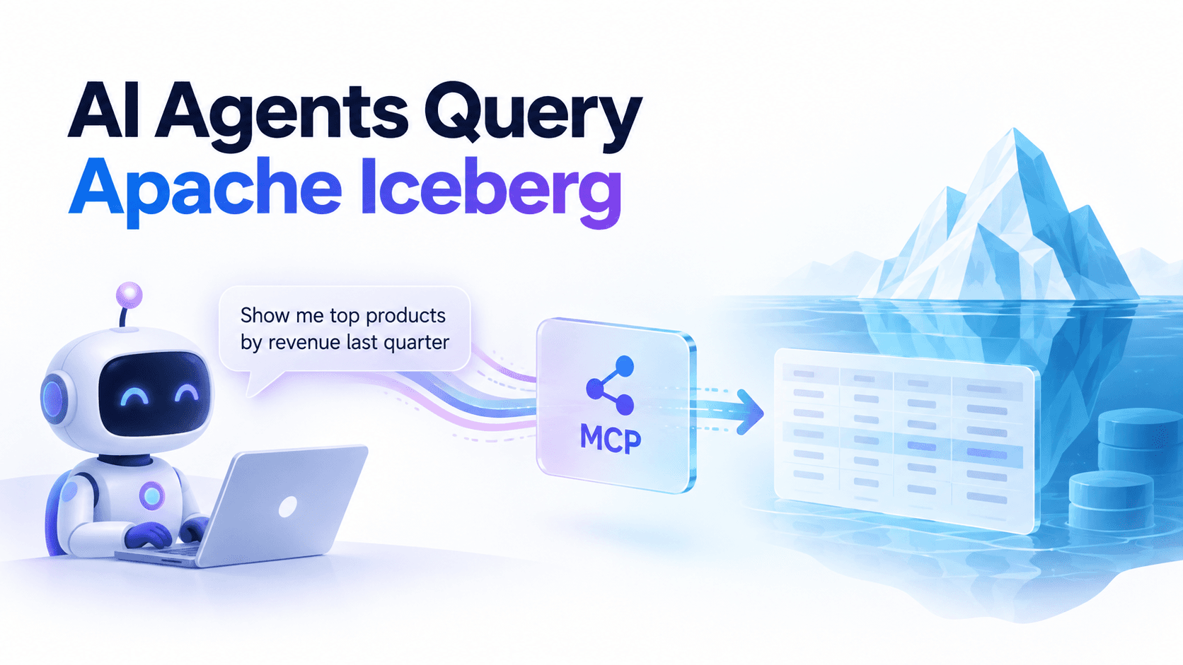 How AI Agents Query Apache Iceberg Data Using MCP and Natural Language